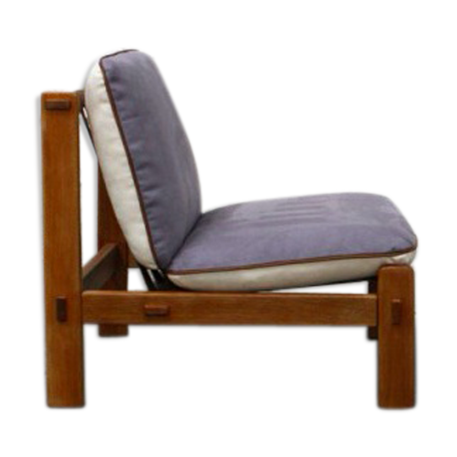 Fauteuil vintage en chêne