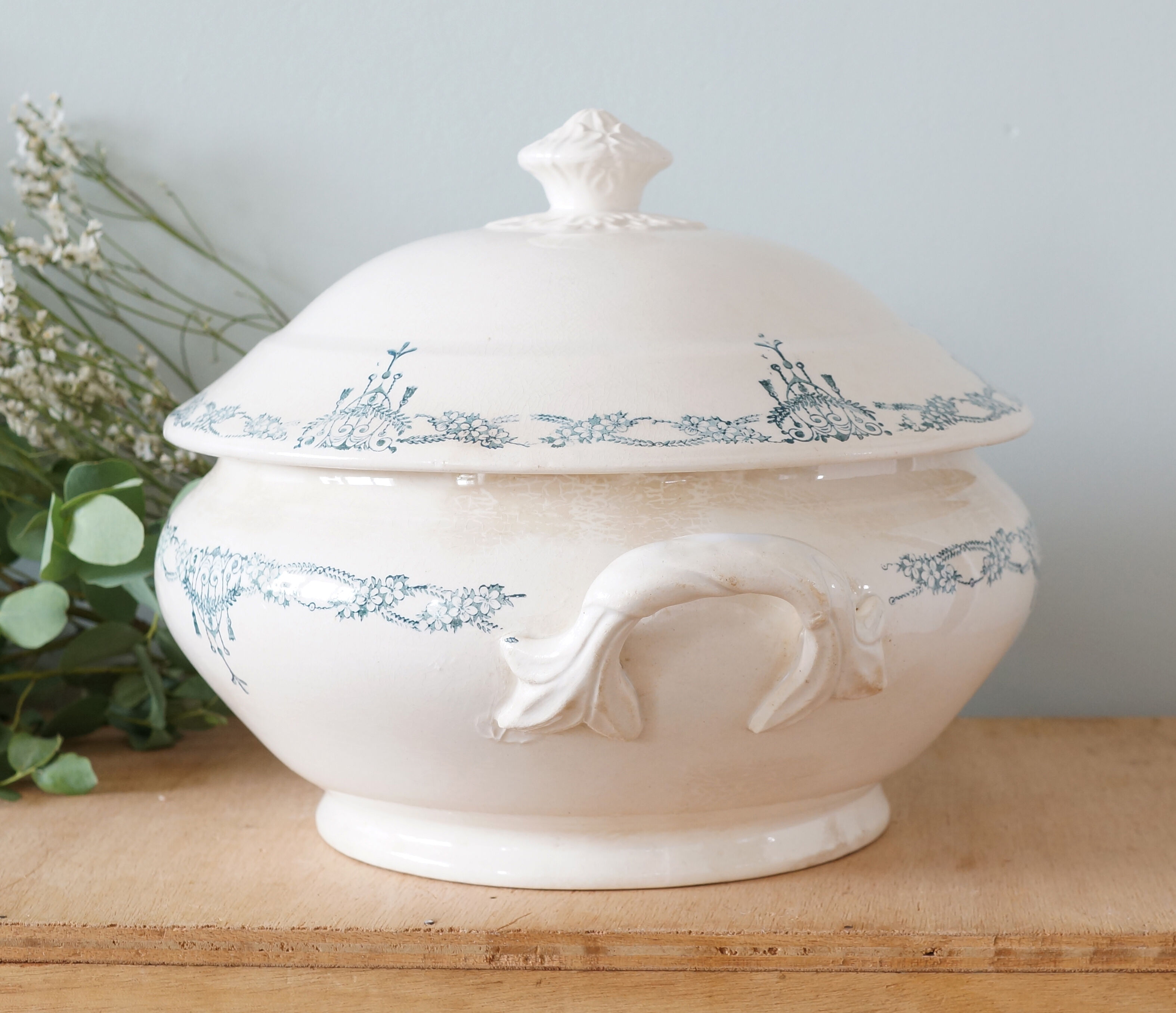 Earthenware tureen tureen