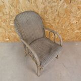 ancien fauteuil Lloyd Loom