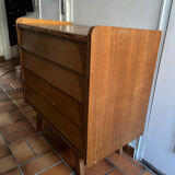 Commode vintage pied compas
