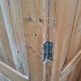 3-panel wooden room divider - 2 panels with perfect hinge stripes