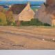 Claude PALLOT (1901-1987) "The hamlet" oil on panel signed
