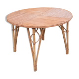 Vintage rattan lounge table