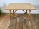 Rattan and bamboo coffee table 60s