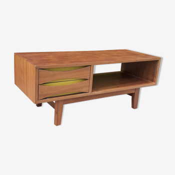 Table basse scandinave en teck