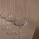 Crystal champagne glasses from France, set of 4