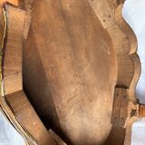 Guéridon ancien Louis XV – marbre rosé et laiton doré – fin XIXᵉ siècle