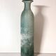 Teal Scavo Glass Bottle Vase attr. to Gino Cenedese, Italy