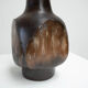 1970s dark glazed ceramic Danish lamp