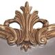 Vintage Louis XV Style Bronze Mirror