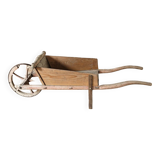Antique wheelbarrow for children