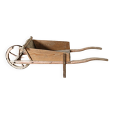 Antique wheelbarrow for children