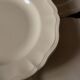 Lot 8 flat plates unbleached earthenware Sarreguemines