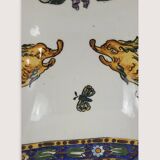 Melon dish in Gien earthenware, 19th century