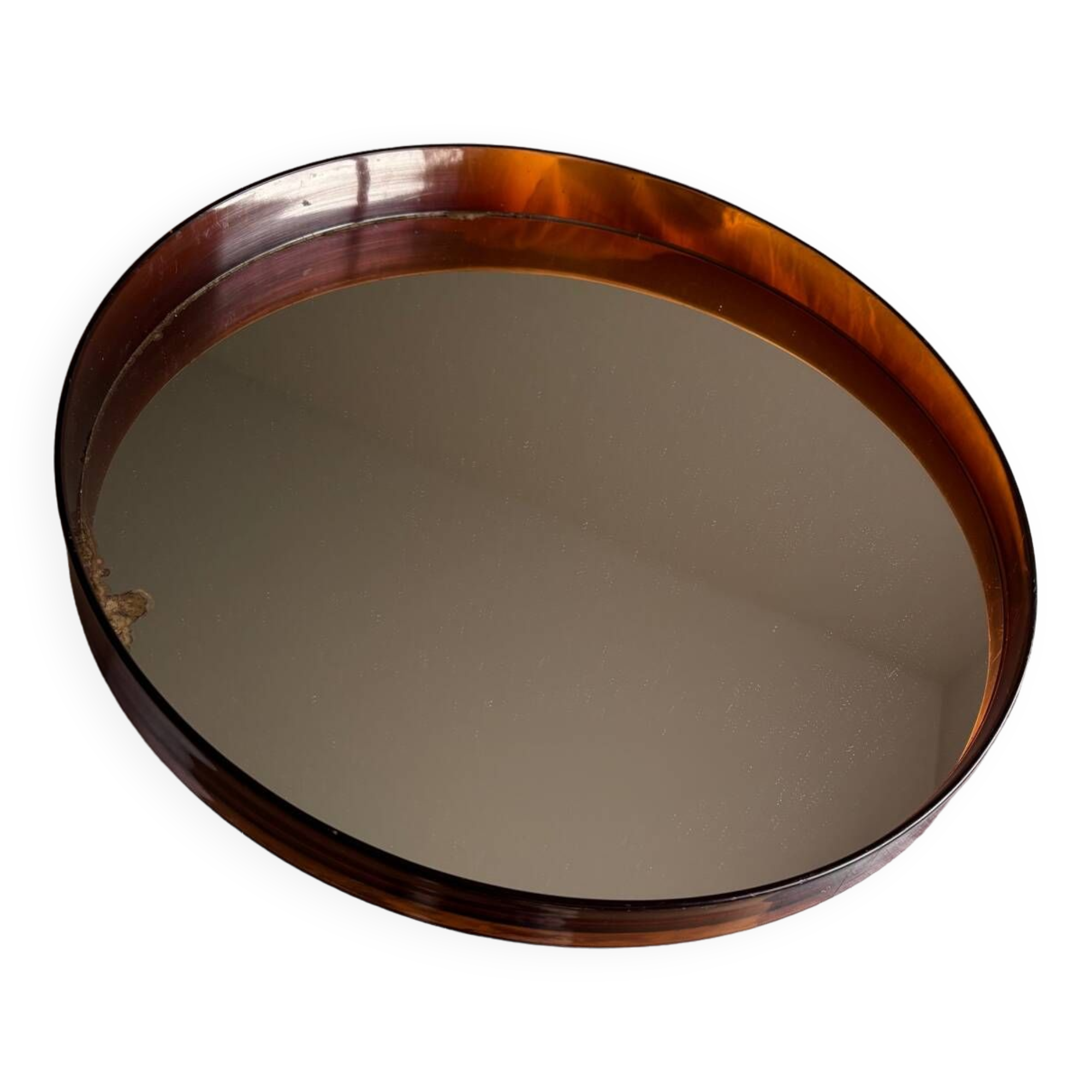 Syla vintage round mirror