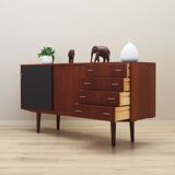 Commode en teck, design danois, années 1960, production : Danemark