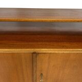 Vintage Wall Cabinet Bookcase Swedish Design 1960s