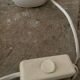Vintage IKEA ball floor lamp