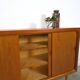 Mid Century Deens teak hoog dressoir