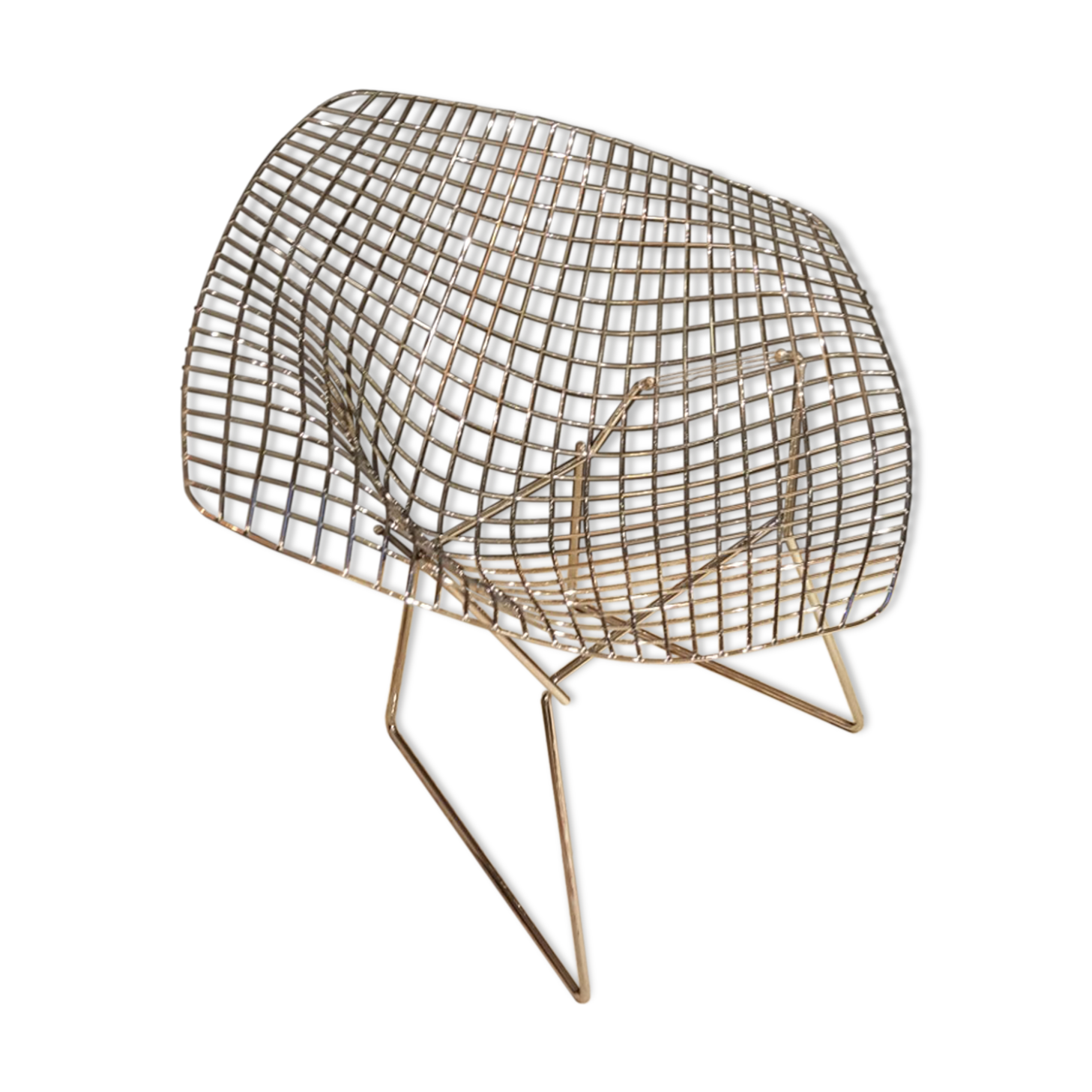 Fauteuil Diamond par Harry Bertoia estampillé Knoll
