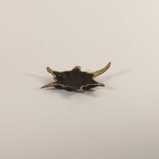 Small brass starfish trinket bowl by Dayagi brothers, Israel 1950s.