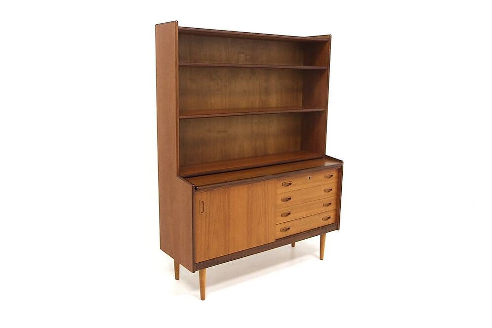 Scandinavian teak secretary desk, Sweden, 1960