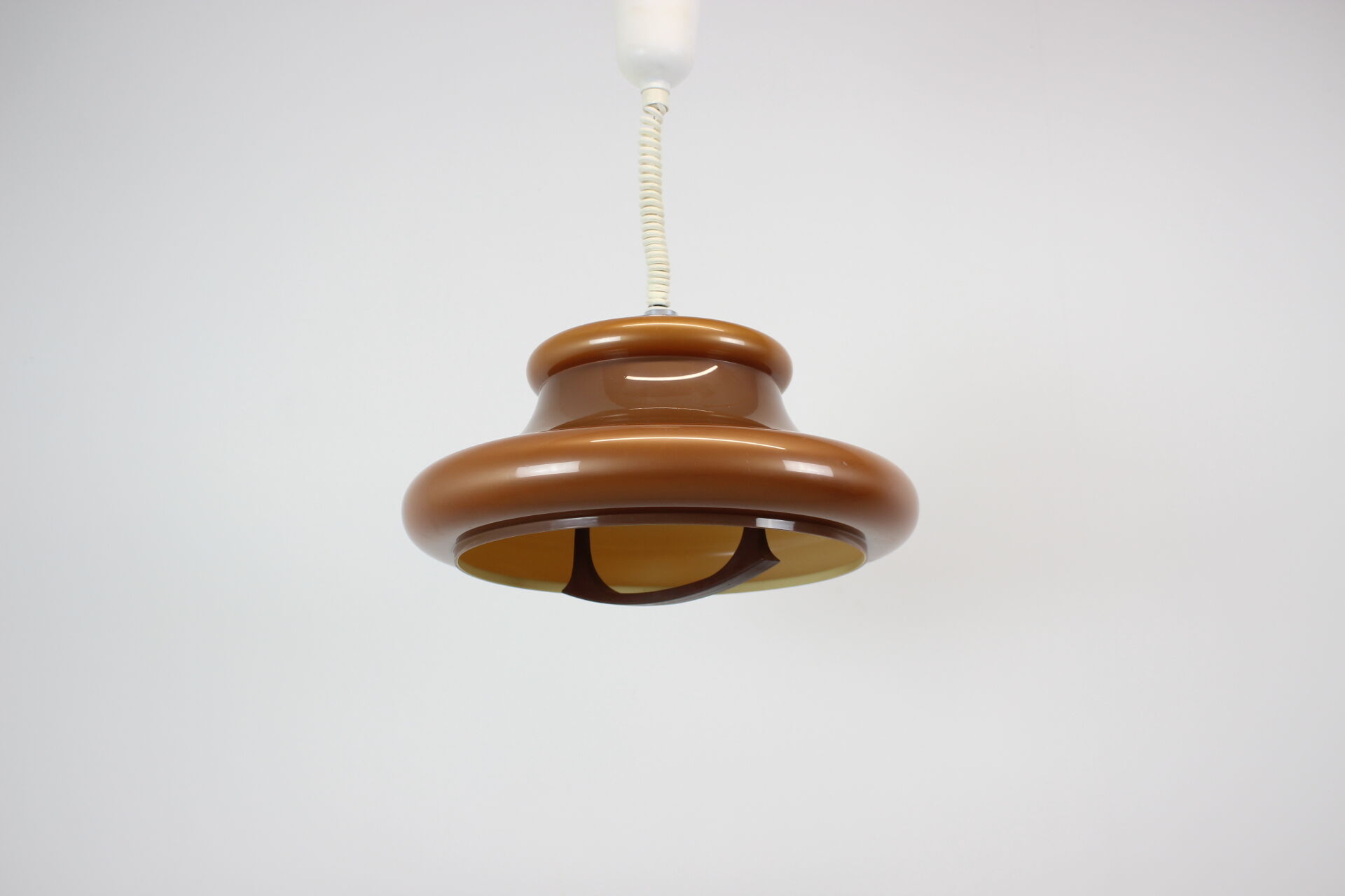 Mid-century adjustable hanging lamp, 1970's