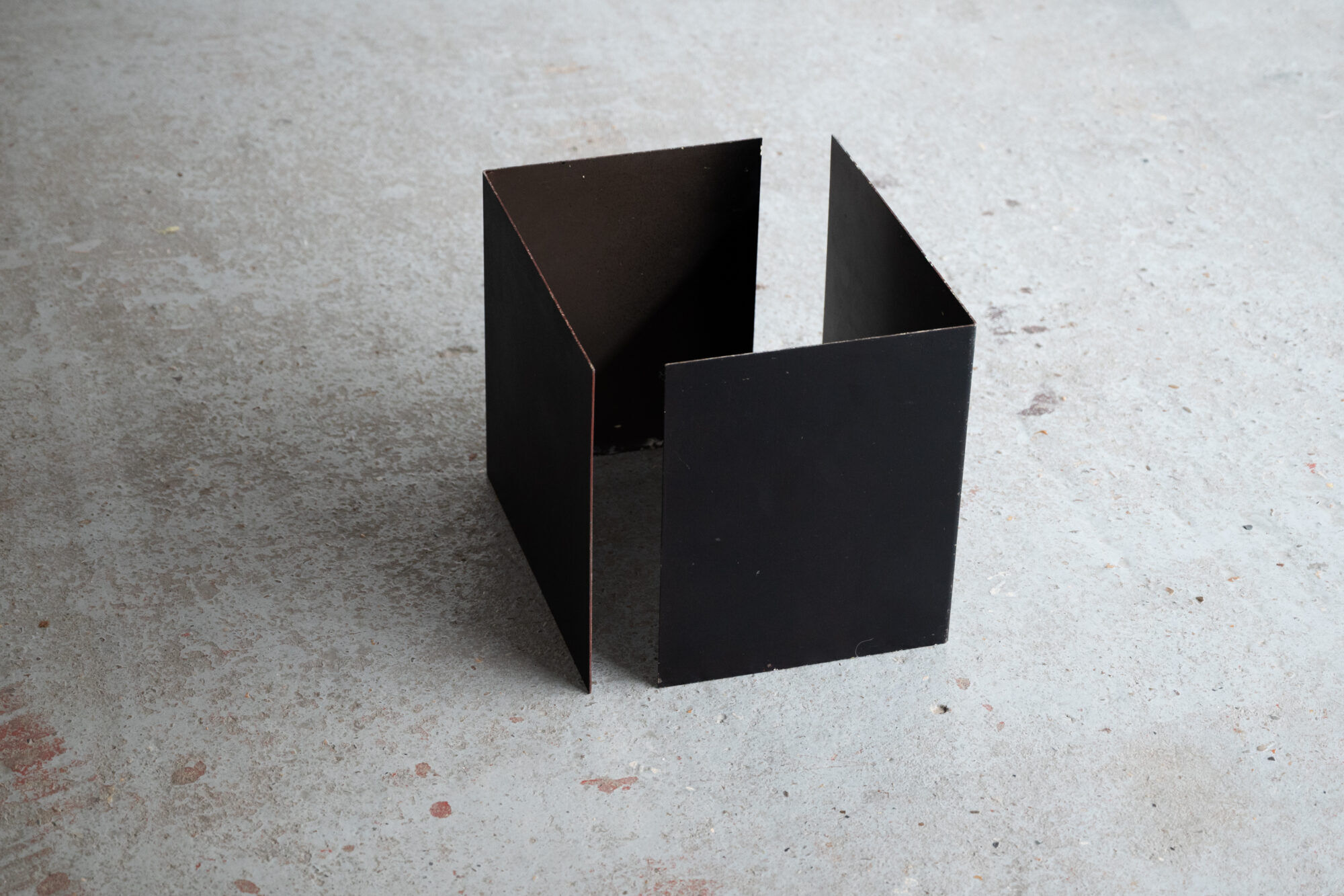 Brutalist coffee table by Paul Kingma