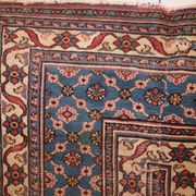 Tapis antique fait main Mashad du Moyen-Orient 132cm x 427cm (1900s)