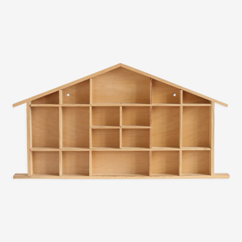 Shelf wooden house