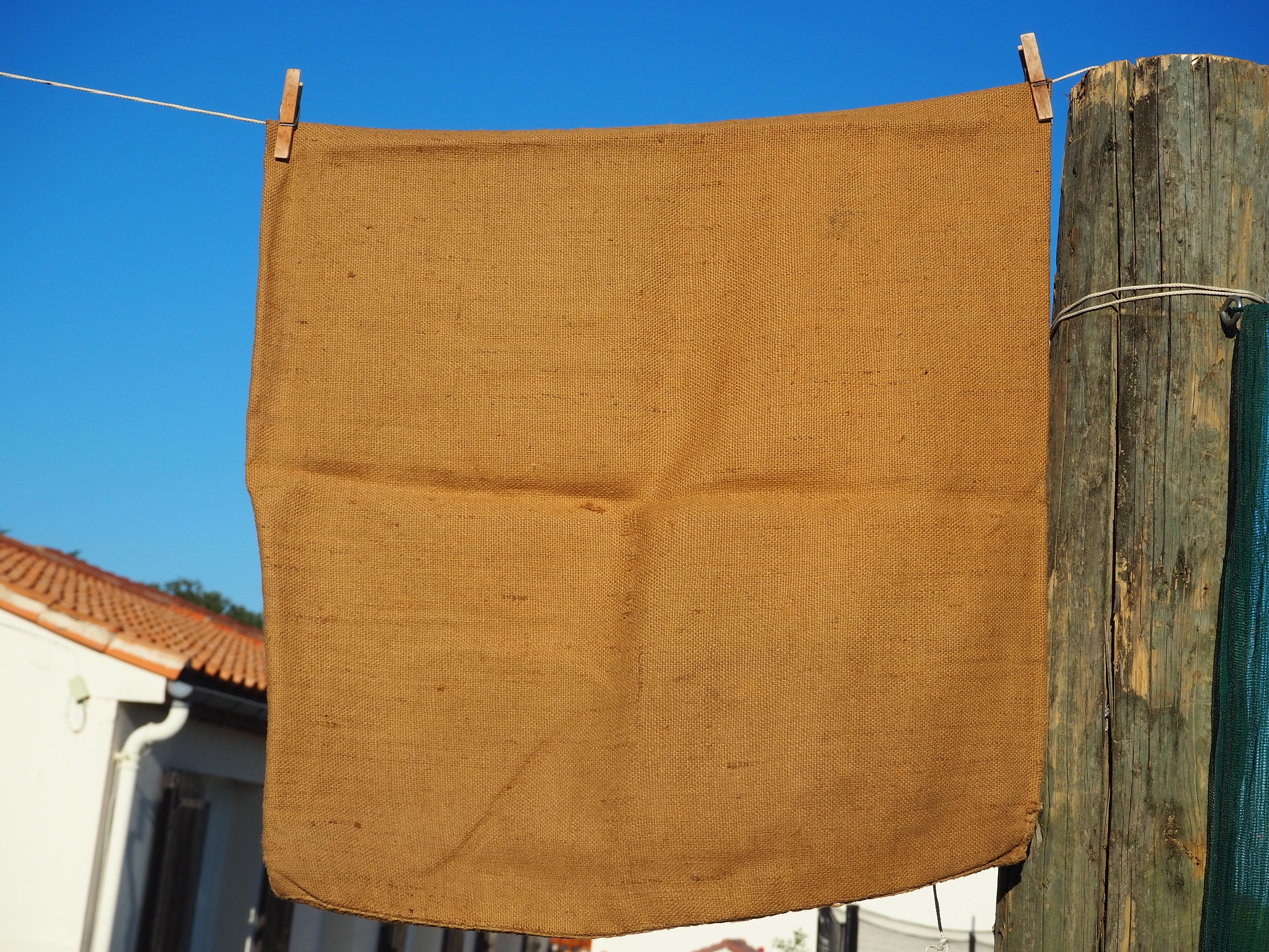 Burlap bag: "The potash of Alsace"