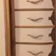 Commode wardrobe art deco pink