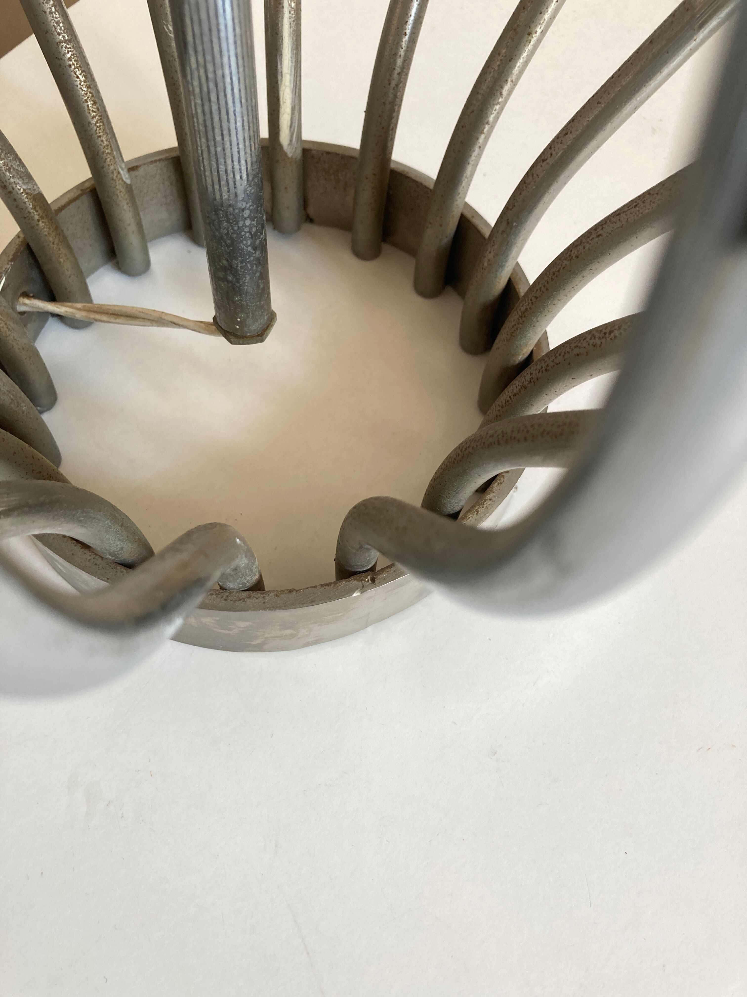 1970 space age 60cm XXL baluster lamp
