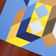 "tridimor" silkscreen by Victor Vasarely 1969