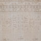Distressed turkish oushak rug runner 100 x 285 cm