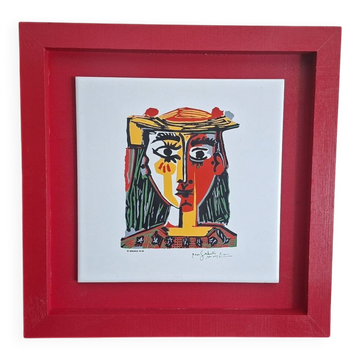 Cubist Table Ceramic Picasso (After)