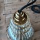 Suspension vintage en verre