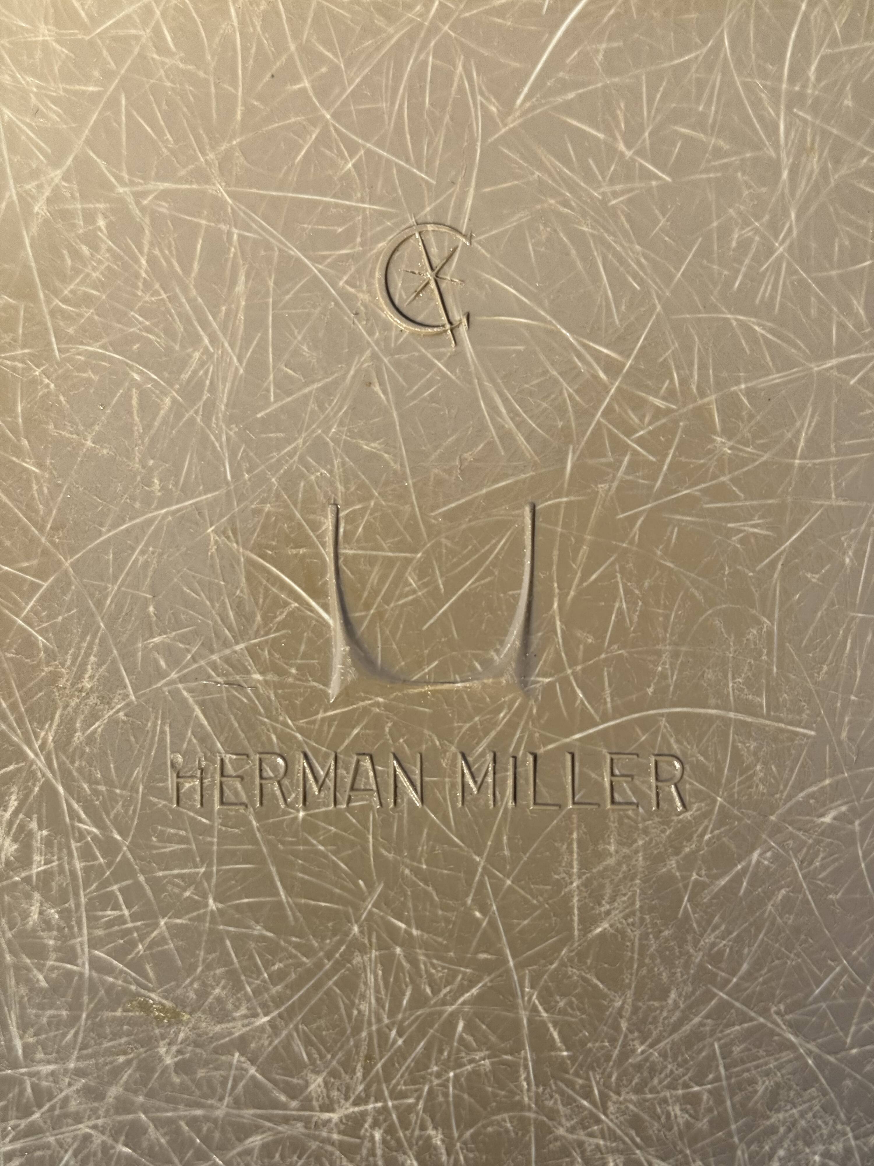 Rar herman miller hide gray charles ray eames 60s design us no vitra