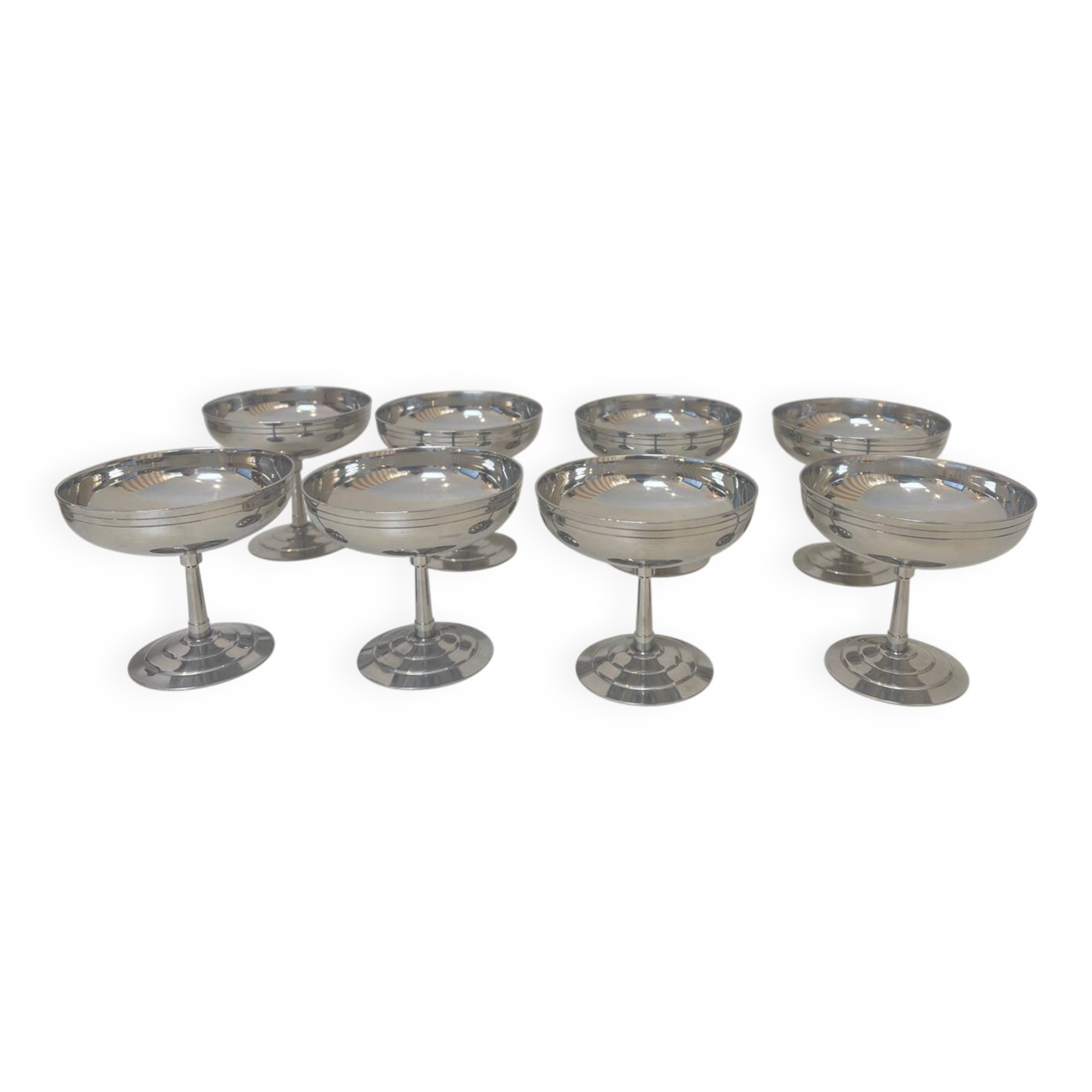 8 ice cream sundaes, Rémy Letang, 1970