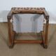Set of 4 oak chairs, early 20th century monastic style.