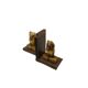Pair of bookends, mid-century modern, beech, Czechoslovakia, 1950s
