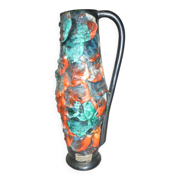 Vase fat lava des années 60