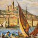 Huile sur toile  Notre-Dame de la garde