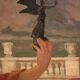 Painting signed Pompeo Massani, Allegory of Victory