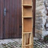Large rattan bookcase