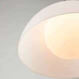 Italian Space Age Pendant in Brass and Acrylic Glass, 1970s