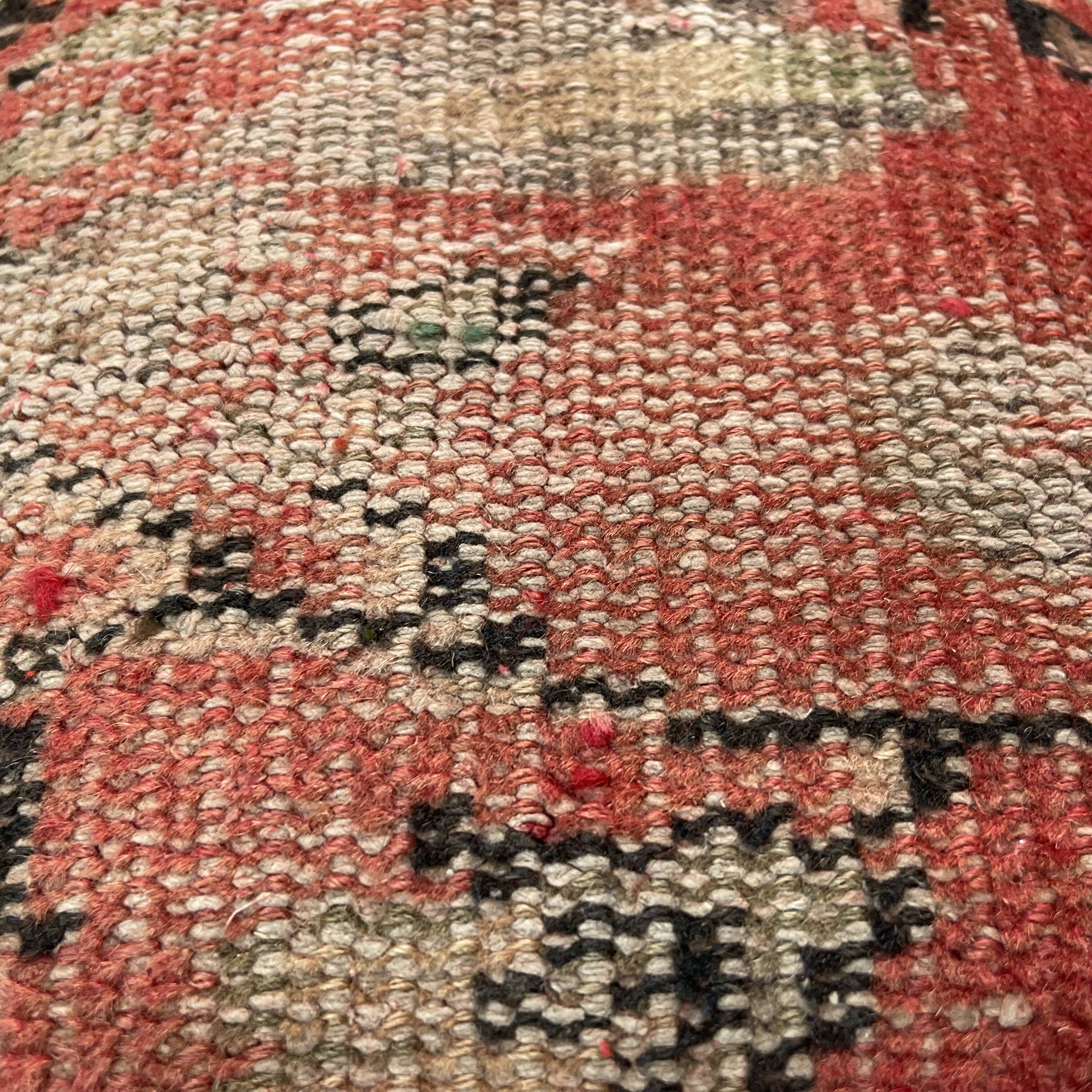 Vintage turkish handmade cushion cover , 30 x 50 cm