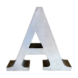 Metal letter A