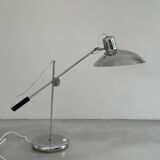 Pendulum lamp, space age design André Lavigne, Aluminor edition, France 1960