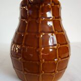 Saint Clément pitcher, rope pattern, vintage 1950s